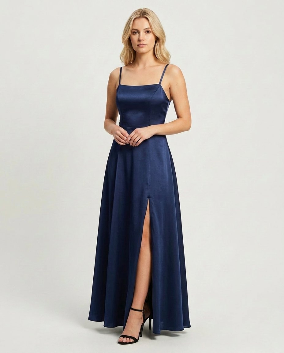 Apparel staged on a model
